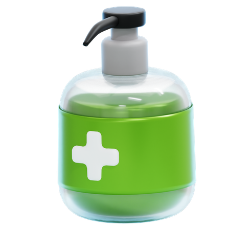 HAND SANITIZER  3D Icon