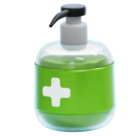 HAND SANITIZER  3D Icon