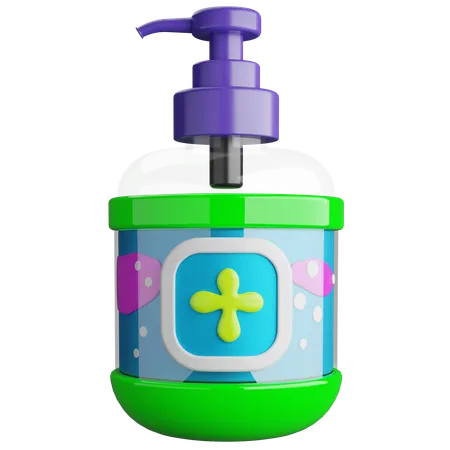 Hand Sanitizer  3D Icon