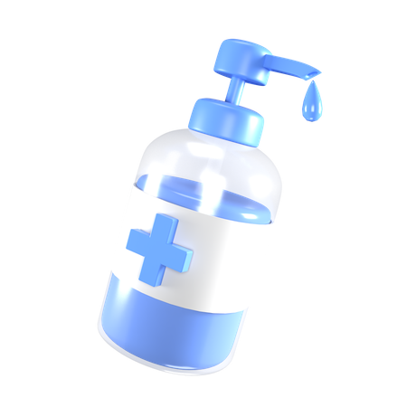 Hand Sanitizer  3D Icon