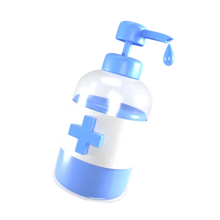 Hand Sanitizer  3D Icon