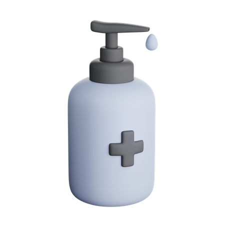 Hand Sanitizer  3D Icon