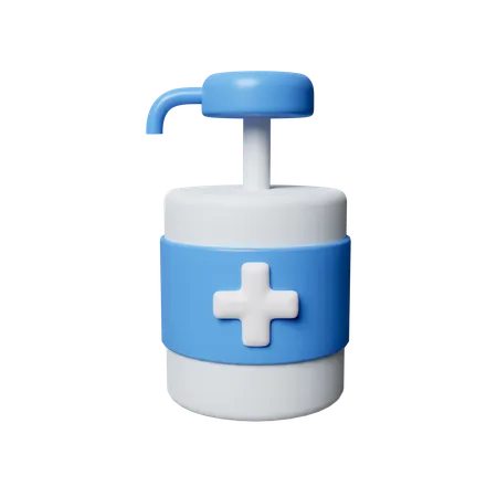 Hand Sanitizer  3D Icon