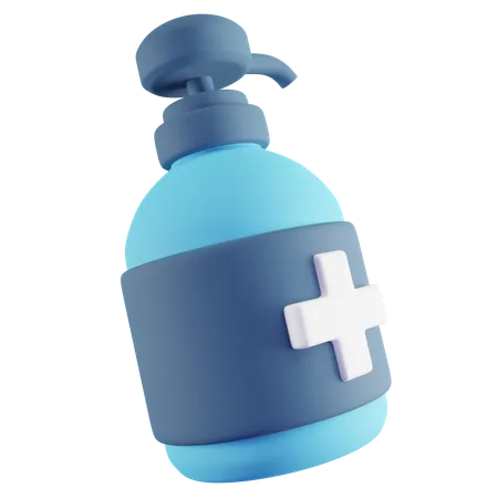 Hand Sanitizer  3D Icon