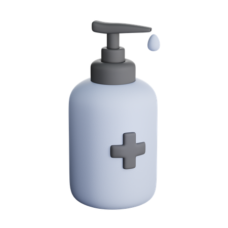 Hand Sanitizer  3D Icon