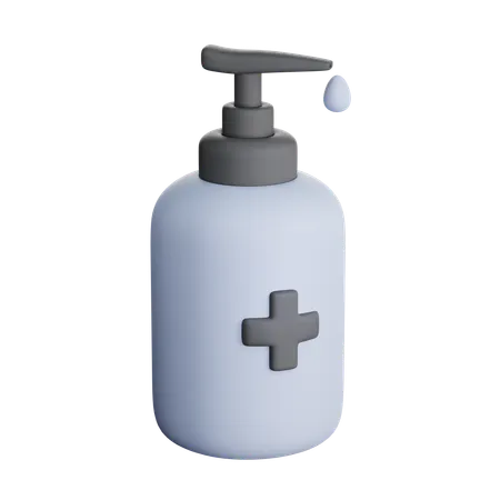 Hand Sanitizer  3D Icon