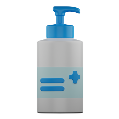 Hand Sanitizer  3D Icon