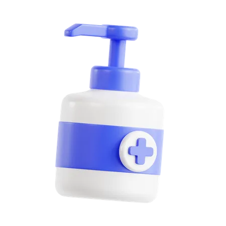 Hand Sanitizer  3D Icon