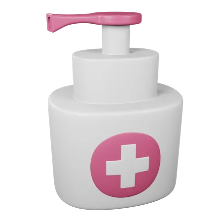 Hand Sanitizer  3D Icon