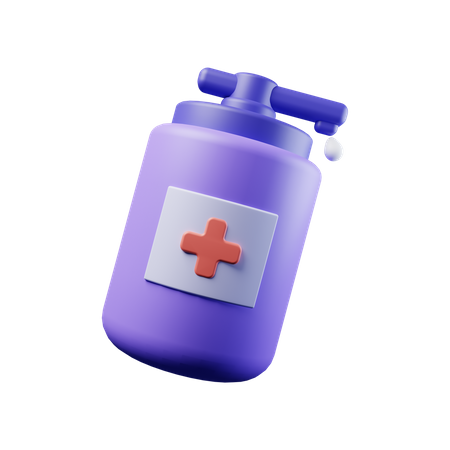 Hand Sanitizer  3Dアイコン