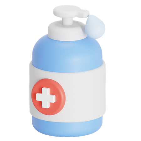 Hand sanitizer  3D Icon