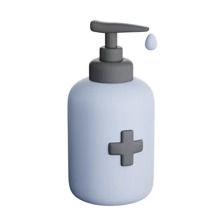 Hand Sanitizer  3D Icon