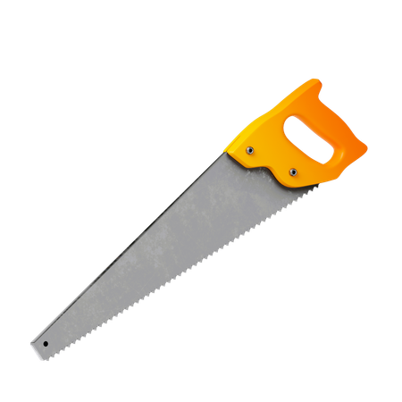 Hand saw  3D Icon