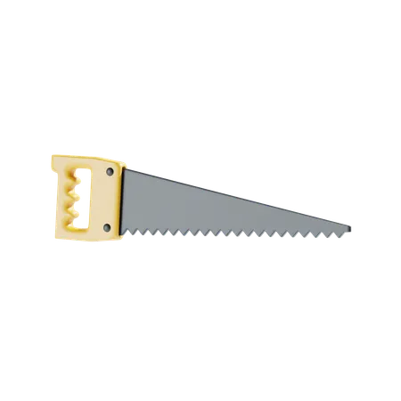 Hand Saw 3 D Icon And Illustration 3D Icon