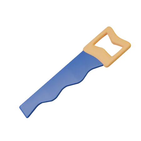 Hand Saw  3D Icon