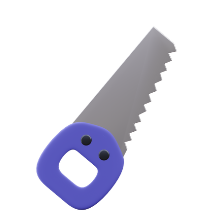 Hand Saw  3D Icon