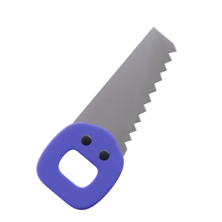 Hand Saw  3D Icon