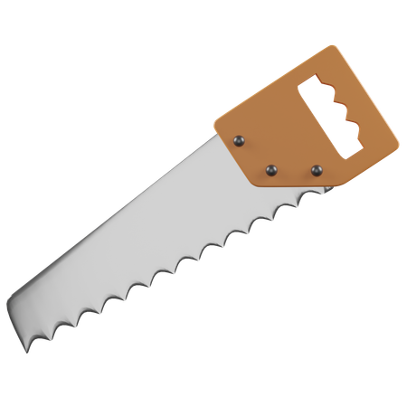 Hand Saw  3D Icon