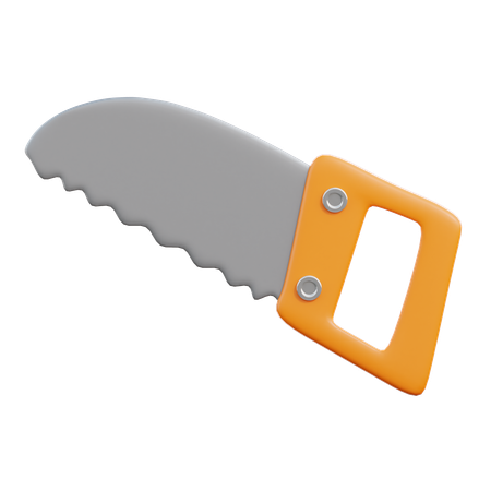 Hand Saw  3D Icon