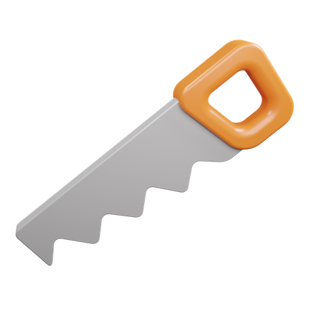 Hand Saw  3D Icon