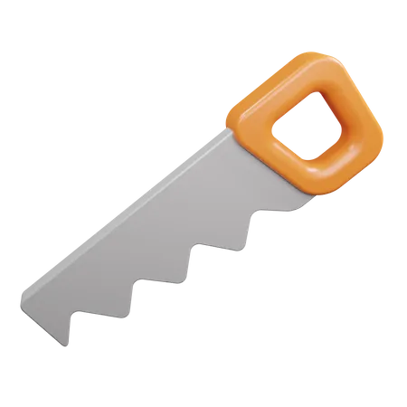 Hand Saw  3D Icon