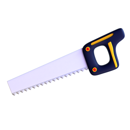 Hand Saw  3D Icon