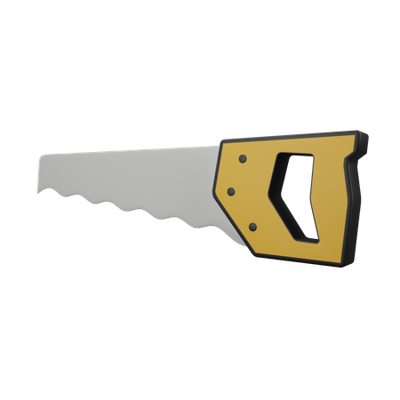 Hand Saw  3D Icon