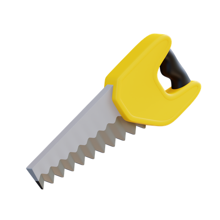 Hand Saw  3D Icon