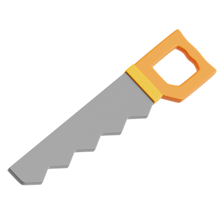 Hand Saw  3D Icon