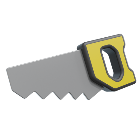 Hand Saw  3D Icon