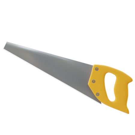 Hand Saw  3D Icon
