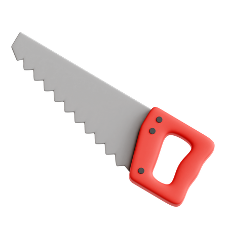 Hand Saw  3D Icon