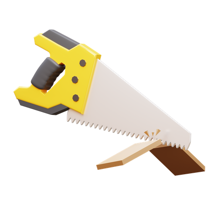 Hand Saw  3D Icon