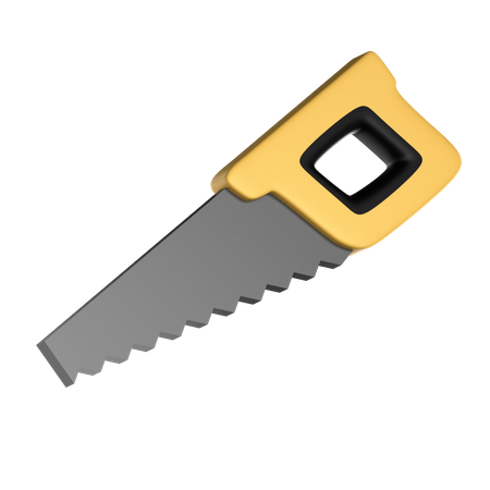 Hand Saw  3D Icon