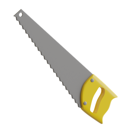 Hand Saw  3D Icon