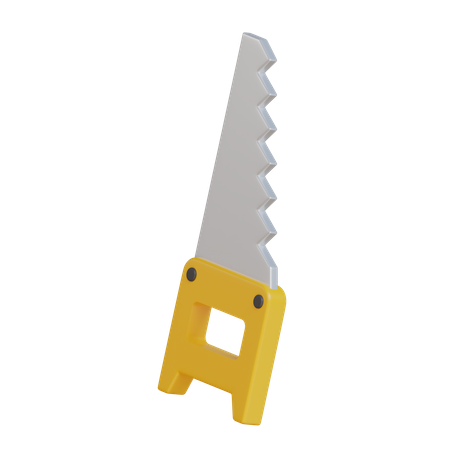 Hand Saw  3D Icon