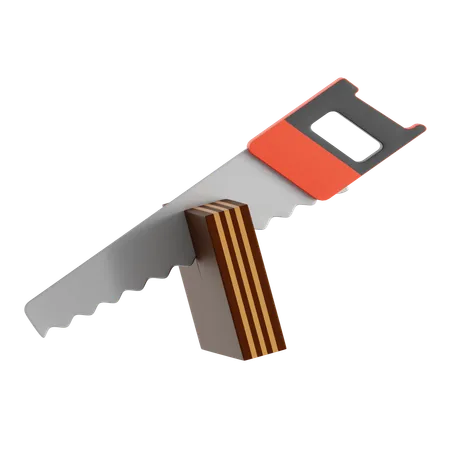 Hand Saw  3D Icon