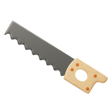 Hand Saw  3D Icon