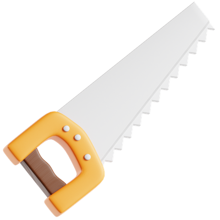 Hand Saw  3D Icon