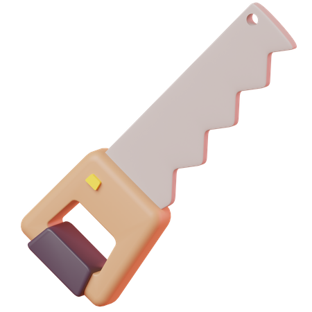 Hand Saw  3D Icon