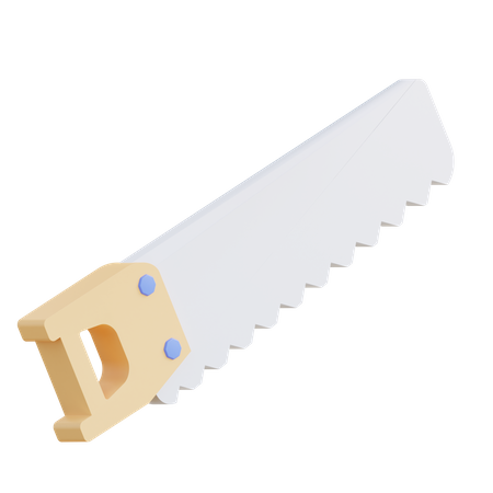 Hand Saw  3D Icon