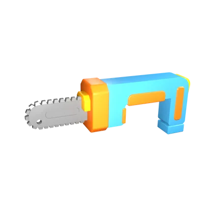 Hand Saw  3D Icon