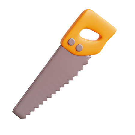 Hand Saw  3D Icon