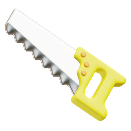 Hand Saw  3D Icon