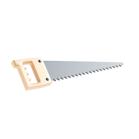 Hand Saw  3D Icon