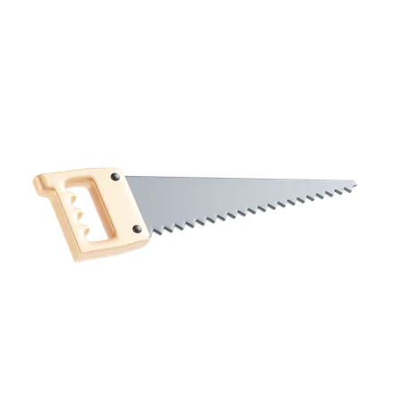 Hand Saw  3D Icon