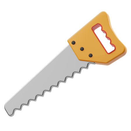 Hand Saw  3D Icon