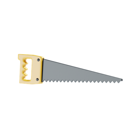 Hand Saw  3D Icon