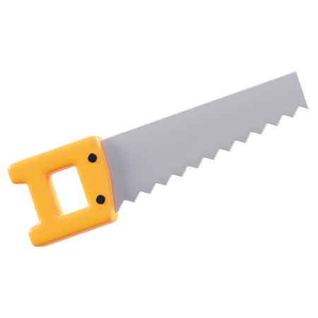 Hand Saw  3D Icon