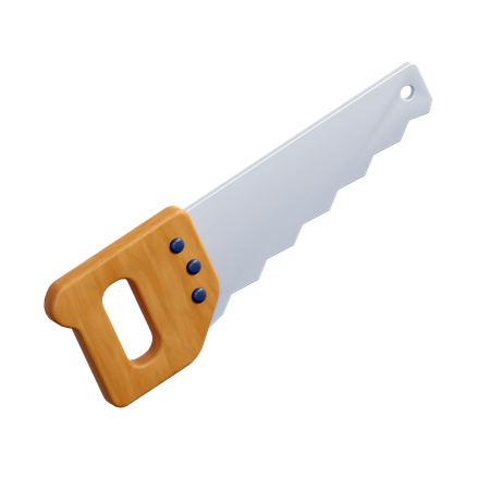 Hand Saw  3D Icon